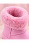 Waterproof Winter Children's Boots with Fur Inside, Non-Slip Sole, Snow and Rain Boots - 6