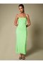 Rochie maxi, verde - 3