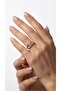 Bag Ring with Zircon Stone