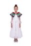 Girls 2-in-1 UAE National Day Swiss Dot Tulle Maxi Dress with Detachable Flag Ruffle Cape - 5