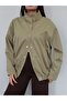 High Collar Oversize Bomber Jacket E.H Collection - 3