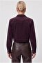 Women's Daniel Lined Pocket Detailed Buttoned Crop Lux Plum Jacket - 5