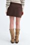 Belted Mini Skirt E02829 - 6