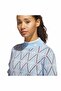 Kr5424-K S Turtleneck Women's Sweatshirt Blue - 2
