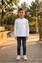 Girl-Boy's Solid Color Long Sleeve T-Shirt October 29 Republic Day - 3