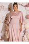 Rochie mini, roz - 4