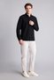 Long Sleeve Men's Shirt F9049Ax/Bk81 Black - 3