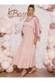 Rochie mini, roz - 7