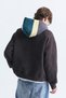 Boxy fit hooded sweatshirt - 6