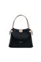 Black - Women's Handbag with S.Nut Logo Sp1254