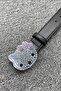 Black Hello Kitty Stone Leather Belt - 2
