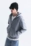 Boxy fit hooded sweatshirt - 3