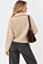 Women's Stone Double Zipper Soft Textured Knitwear Cardigan - 4