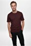 Ds Damat Slim Fit Fitted Crew Neck 100% Cotton Breathable T-Shirt