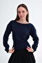 Boat Neck Knitwear Sweater T10340