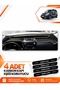 Fi̇at Fi̇ori̇no (2007-2026) Compatible Front Cover Glove Box Protection Mat - Black-Beige - Fi013