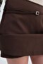 Belted Mini Skirt E02829 - 3
