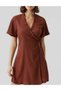 Rochie mini, maro