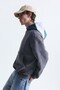 Boxy fit hooded sweatshirt - 5
