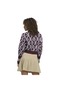 Kh4086-K S Turtleneck Women's Sweatshirt Claret Red - 5