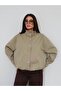 High Collar Oversize Bomber Jacket E.H Collection - 2