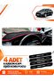 Fi̇at Egea Sedan (2007-2021) Tablet-Free Compatible Front Dashboard Protection Cover - Black-Red - Fi011