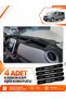 Renault Trafic Coverless (2015-2022) Compatible Glove Box Protection Cover Carpet Cover - Black - Re047