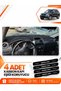 Suzuki Grand Vitara (2006-2012) Compatible Front Torpedo Protection Cover Carpet Protector - Black-Grey - Sz005