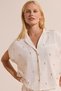 Patterned Pajama Shirt - 4