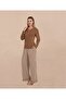 Plus Size Striped V-Neck Viscose Comfortable Flexible Women's Pajama Set - 7