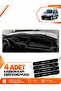 Peugeot Partner (2002-2008) Compatible Front Torpedo Protection Cover Carpet Protector - Black-Grey - Pe021