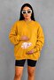 3 Yarn Combed Cotton Hand-Printed Baby Printed Pregnant Sweatshirt Jq3