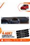 Ford Courier (2013-2020) Compatible Front Torpedo Protection Cover with Screen - Black-Brown - Fo003