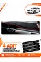 Bmw E90 (2005-2013) Compatible Front Torpedo Protection Protective Case Carpet Cover - Black-Red - Bm003
