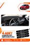 Hyundai̇ İ30 (2012-2016) Compatible Front Torpedo Protection Case Carpet Cover - Black-Brown - Hu005