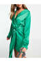 Rochie mini, verde