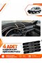 Subaru Forester (2002-2008) Compatible Front Cover Glove Box Protection Carpet - Black-Beige - Su001