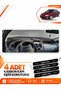 Renault Laguna 1 Airbagsiz (2000-2007) Compatible Front Torpedo Protection Cover Carpet - Black-Grey - Re031