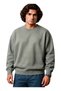 Men's Large Size Suitable for 122 kg - 158 kg Wide Fit Crew Neck Cotton Thessaloniki Sweatshirt Khaki