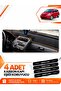 Honda Jazz (2002-2008) Compatible Front Torpedo Protection Case Carpet Cover - Black-Brown - Ho016