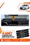 Kia Picanto (2017-2025) Compatible Front Cover Torpedo Protection Protective Case Carpet - Black-Beige - Ki010