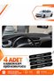 Ci̇troen C-Elysee (2012-2022) Compatible Front Dashboard Protection Cover Carpet Protector - Black-Grey - Ci009