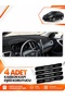 Hyundai̇ İ40 (2011-2017) Compatible Torpedo Protection Protective Case Carpet Cover Chest - Black - Hu007
