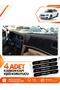 Subaru Legacy B4 (1998-2003) Compatible Front Cover Torpedo Protection Case Carpet - Black-Beige - Su006