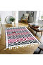 Traditional Ethnic Geometric Handwoven Cotton Area Rug – 35 x 60 Inches - 2