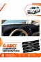 Kia Cerato (2004-2008) Compatible Torpedo Protection Protective Case Carpet Cover Chest Panel - Black - Ki006