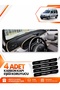Renault Kangoo 2 Airbag Compatible (2004-2008) Front Cover Glove Box Protection Cover - Black-Beige - Re027