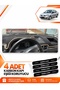 Renault Clio Symbol Without Airbags (2002-2008) Compatible Front Cover Torpedo Protection Case - Black-Beige - Re011