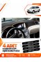 Subaru Tribeca (2005-2014) Compatible Front Glove Box Protection Cover Carpet Cover - Black-Brown - Su007