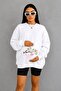 3 Yarn Combed Cotton Dalda Baby Printed Maternity Sweatshirt Jq1